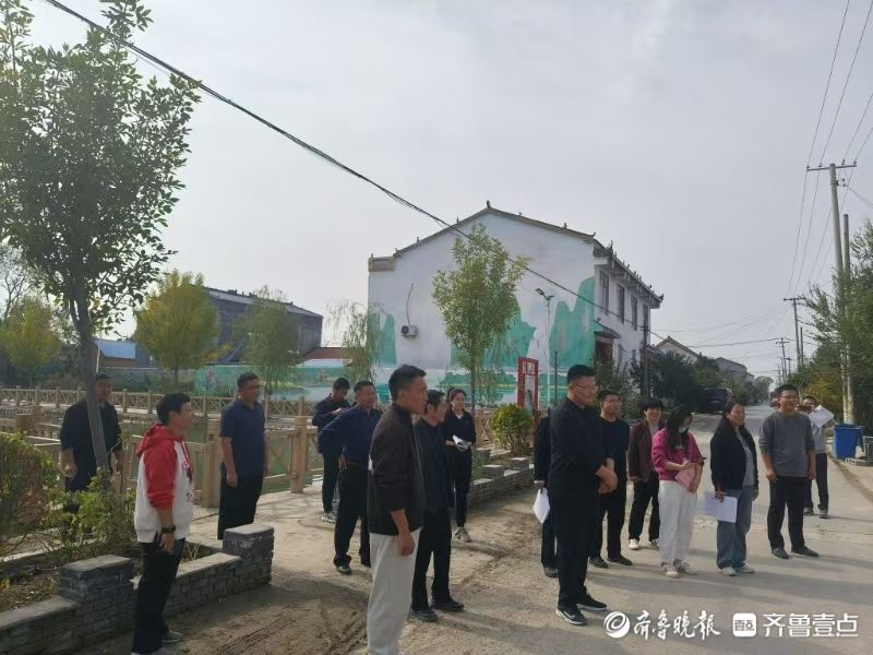 曹县常乐集镇开展人居环境观摩评比活动