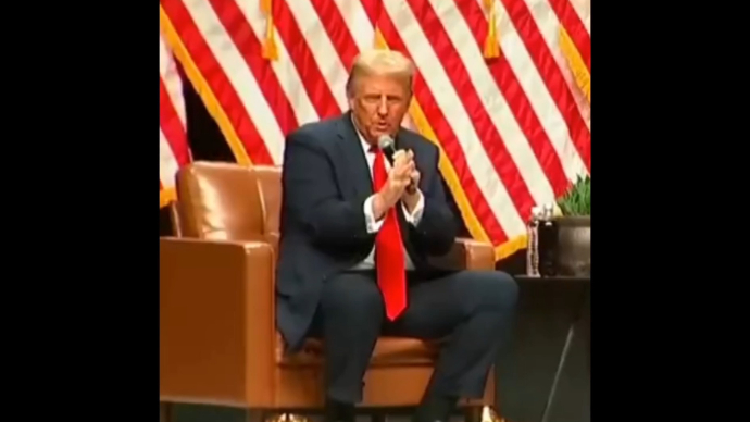 果然视频·看天下|特朗普：他们说我为俄罗斯工作，这些人有病