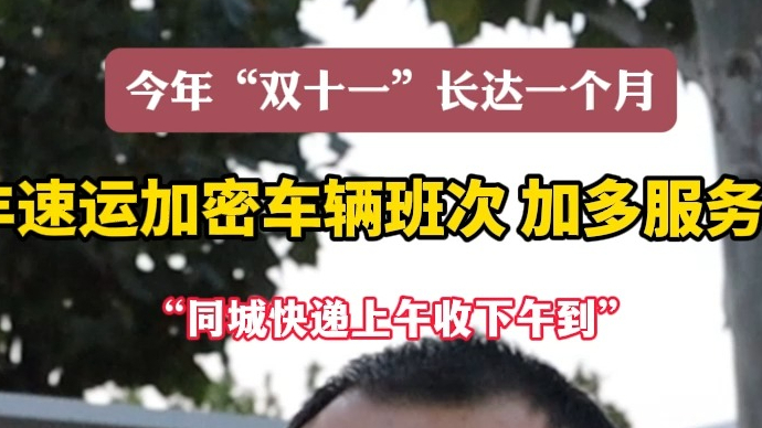 沂视频丨加密车辆班次、加多服务人员，顺丰积极应对“双十一”