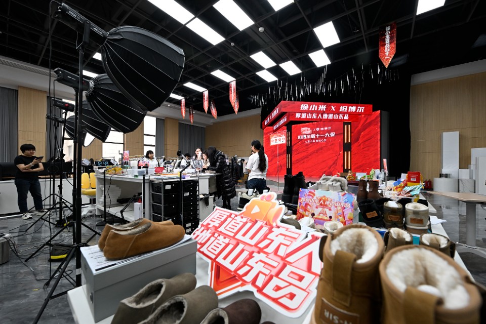 推介“地道山东品”，电商达人徐小米很用心