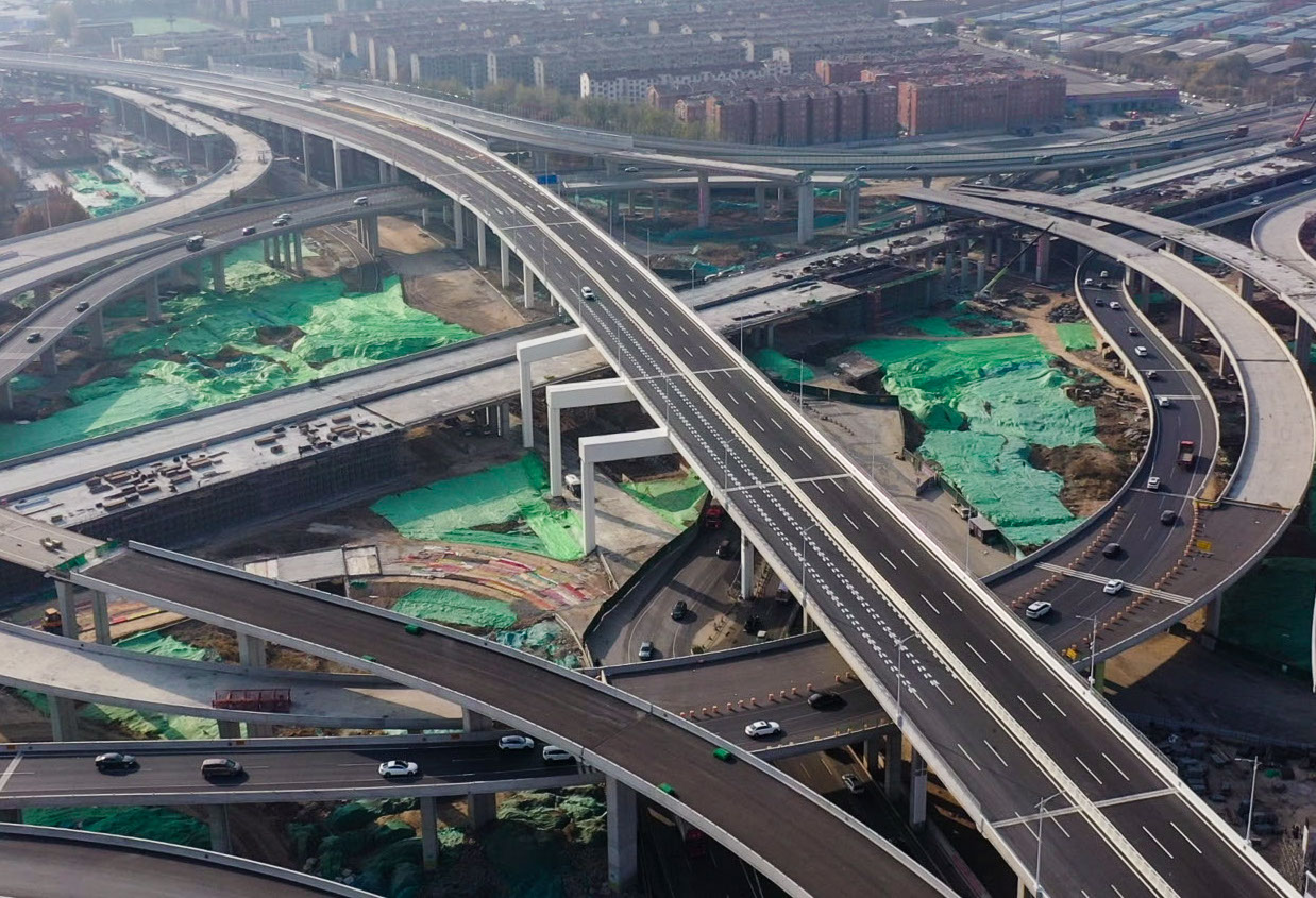 项目强省会｜济南零点立交桥南北向通车，二环东路和黄河大桥新桥连为一体