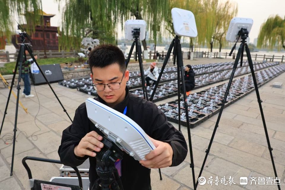 济南大明湖将呈现800架无人机灯光秀，庆祝齐鲁壹点上线十周年