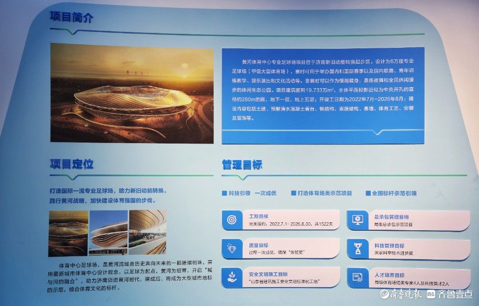 高质量发展山东行丨山东首个6万座足球场，引领“体育+”产业发展新潮流