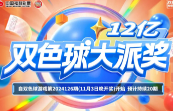 好运翻倍！双色球12亿大派奖今晚开奖！