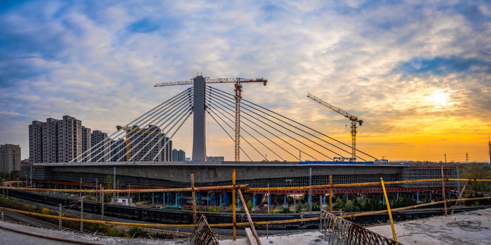 图集|历时一年半，潍坊摄影爱好者记录清平路大桥“拔地而起”