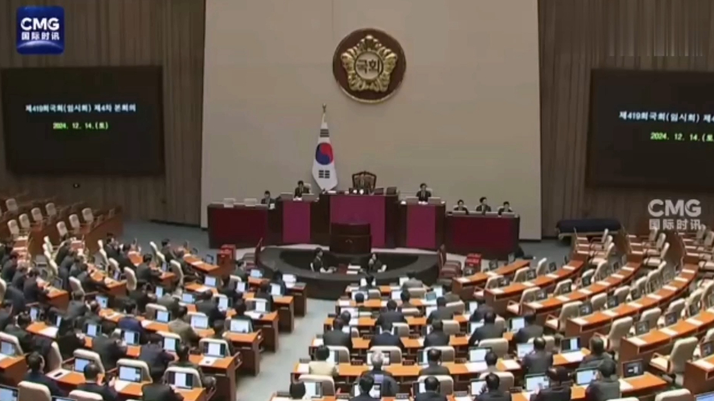 果然视频·看天下|弹劾案通过！韩国总统尹锡悦被停职