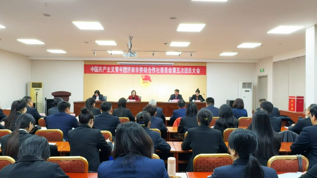 果然视频|共青团济南市供销合作社委员会第五次团员大会胜利召开