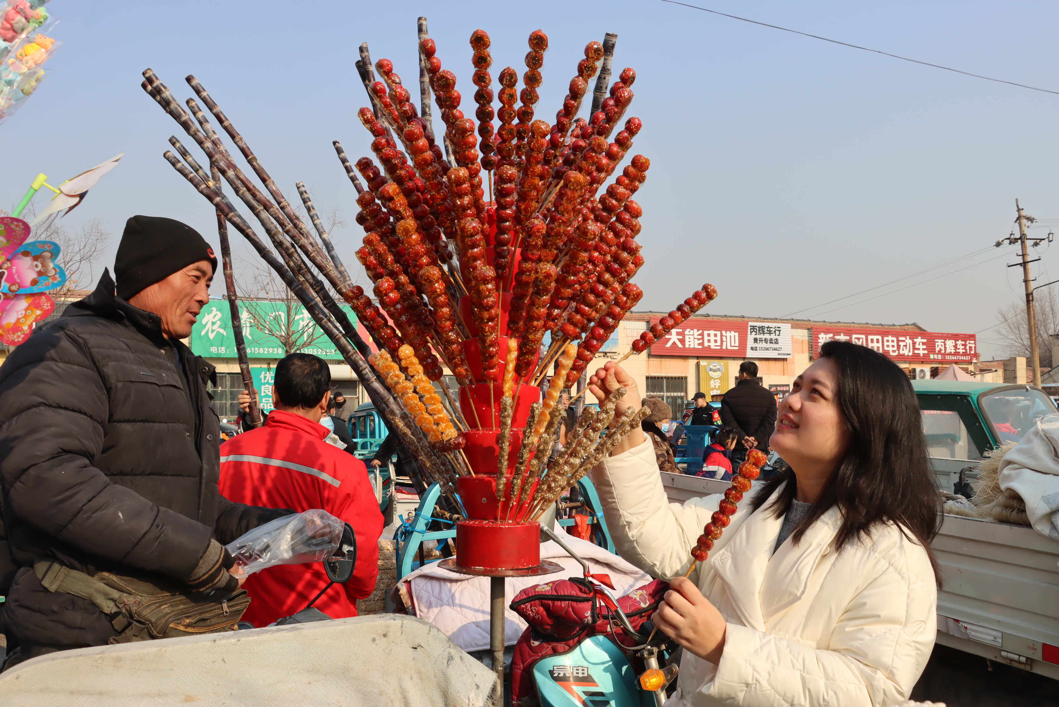 人间烟火气 新年赶大集！来沾化区黄升镇感受黄河大集新年味道