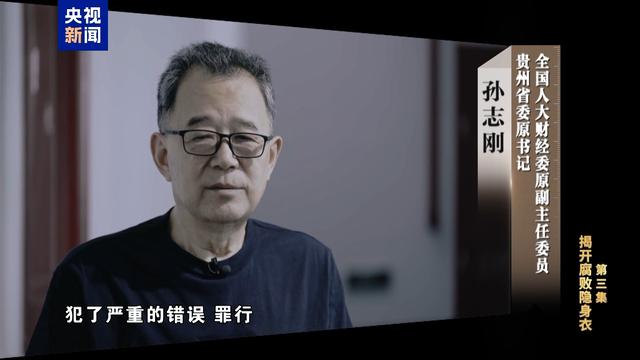 反腐为了人民丨妻儿、兄弟都是他的“收款员”，孙志刚贪腐细节披露