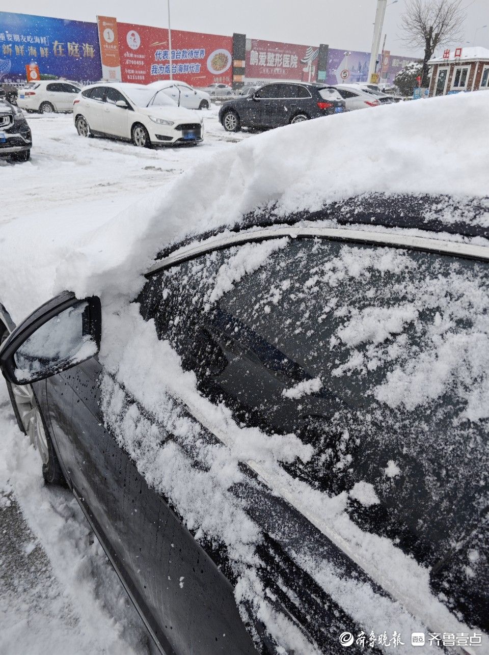 图集 | “雪窝”再上线，烟台迎入冬以来最强降雪