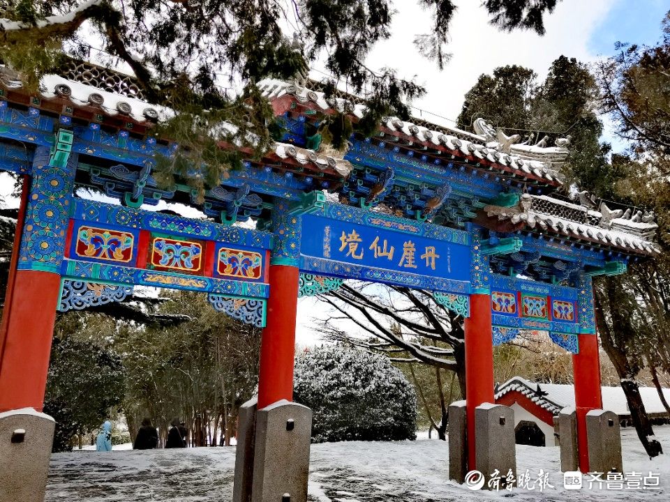 图集|雪落成诗！雪后蓬莱阁美如画