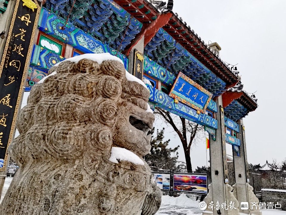 图集|雪落成诗！雪后蓬莱阁美如画