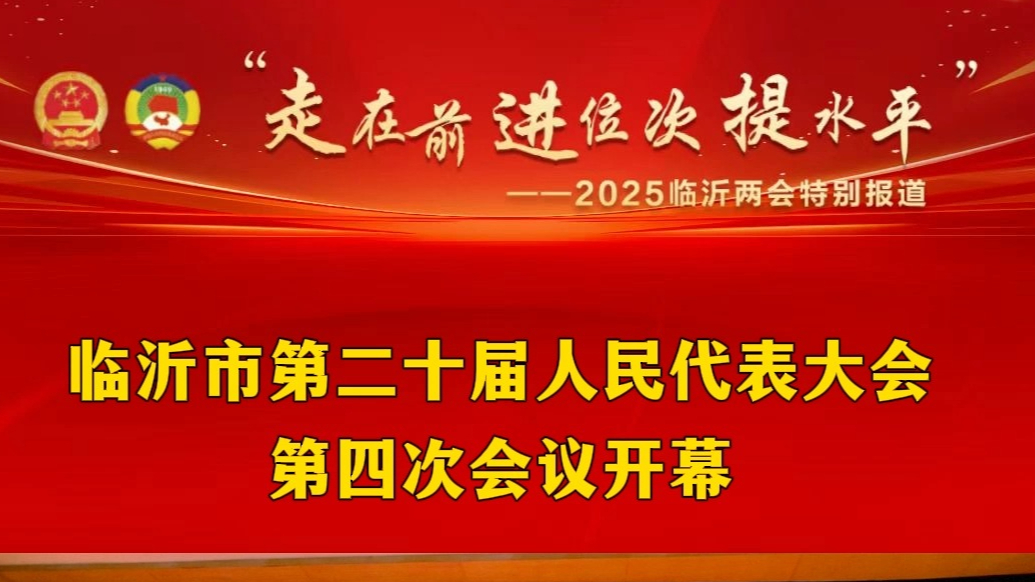 沂视频丨临沂市第二十届人民代表大会第四次会议开幕