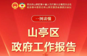 一图读懂 | 山亭区政府工作报告