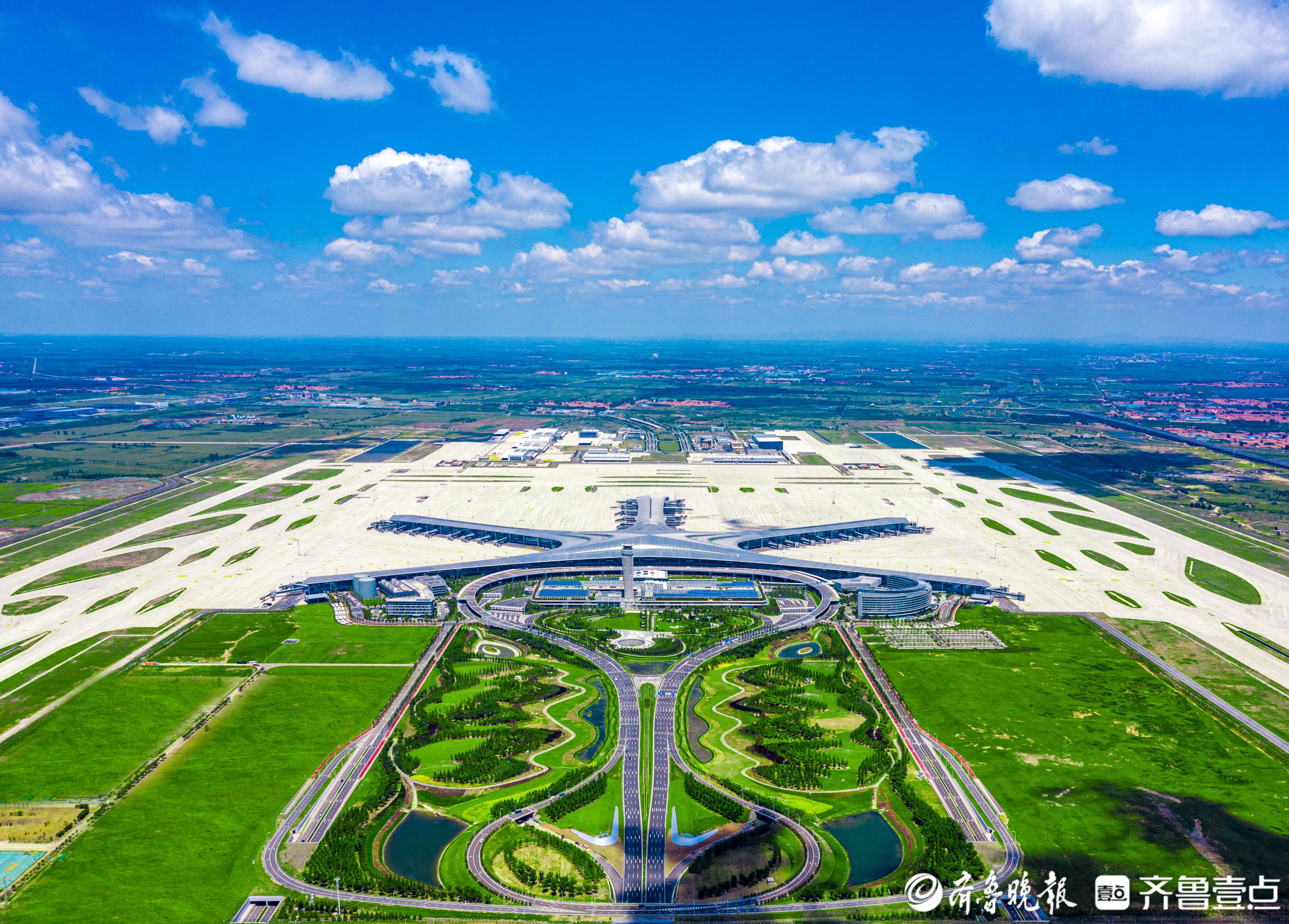 新春走基层｜平地建新城，飞翼写蓝图！青岛胶东临空经济区谱新篇