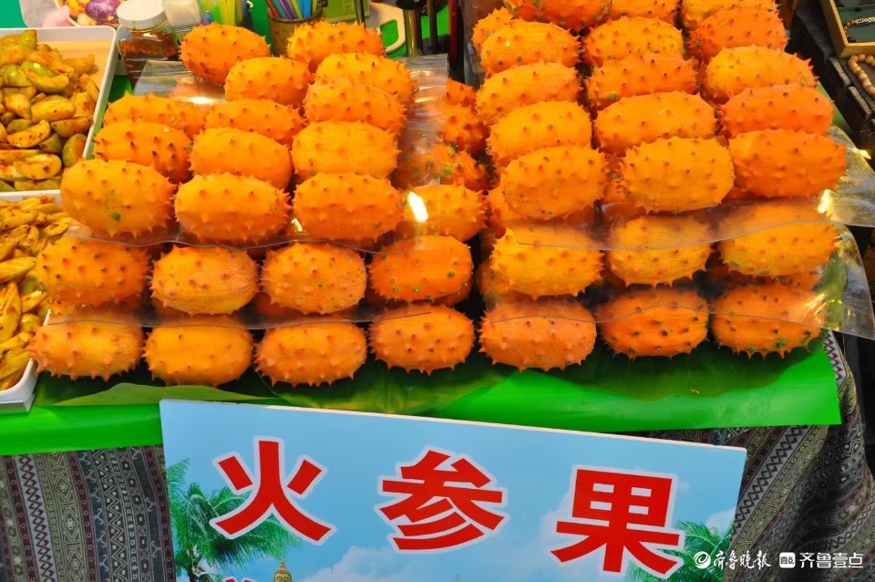 西双版纳的星光夜市美食