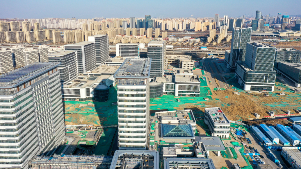 果然视频|济南国际医学中心7年巨变，从田野到现代医学新城  