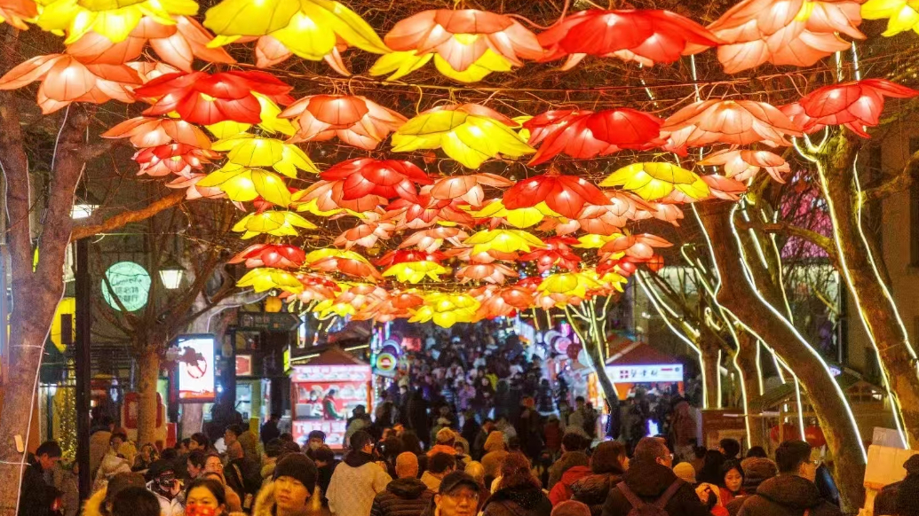 果然视频｜3000万人次逛吃！青岛商业街区新春消费火热开局