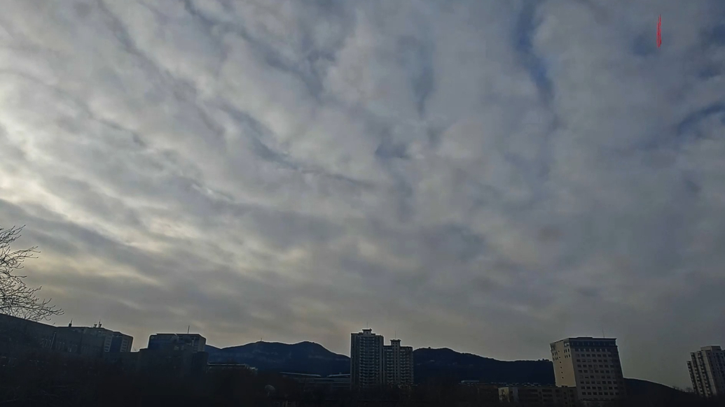 果然视频|强寒潮来袭济南天空云团滚滚，哪像立春后的六九天？