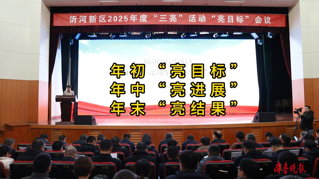 果然视频丨沂河新区2025年度“三亮”活动“亮目标”会议召开