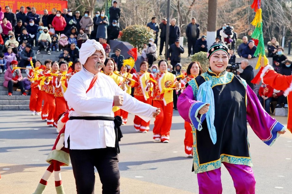 壹点图集｜瑞蛇迎春闹元宵！淄博高新区傅山村元宵节活动精彩呈现