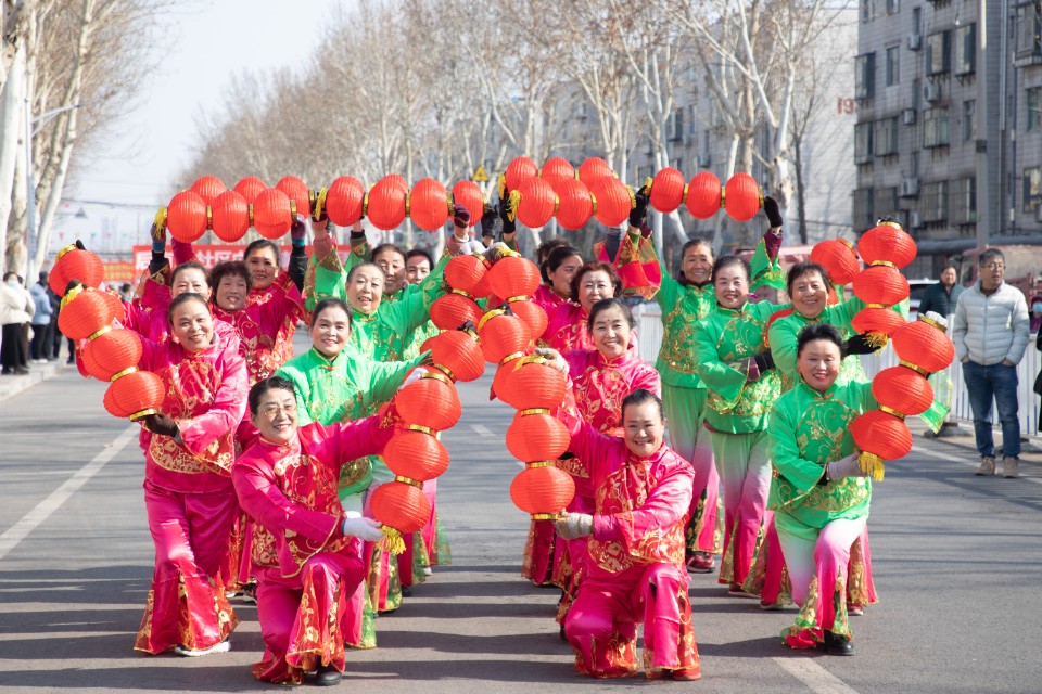 壹点图集｜“闹元宵”模式开启！淄博经开区的扮玩活动真热闹