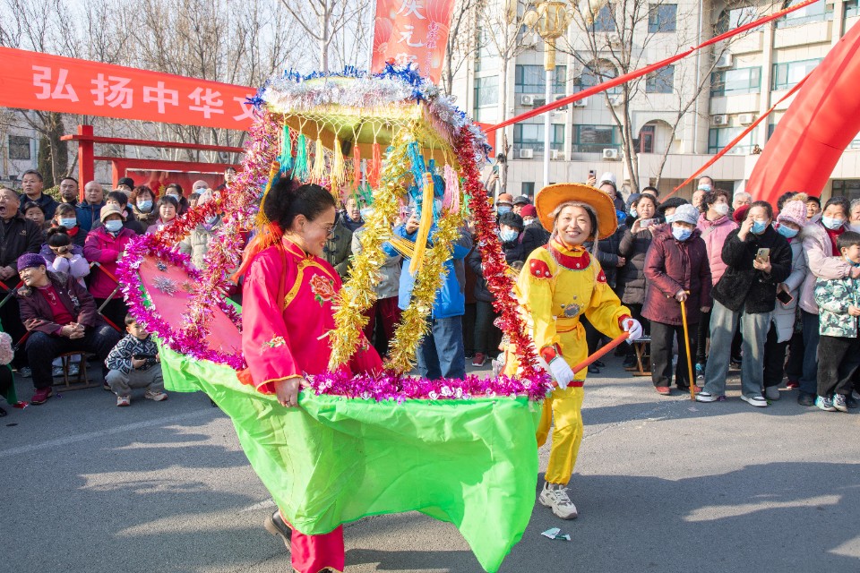壹点图集｜“闹元宵”模式开启！淄博经开区的扮玩活动真热闹