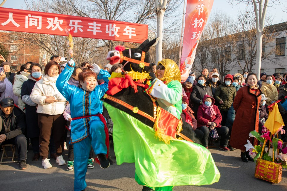 壹点图集｜“闹元宵”模式开启！淄博经开区的扮玩活动真热闹