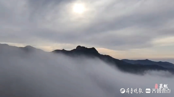 果然视频|云雾缭绕 沂山迎来云海美景