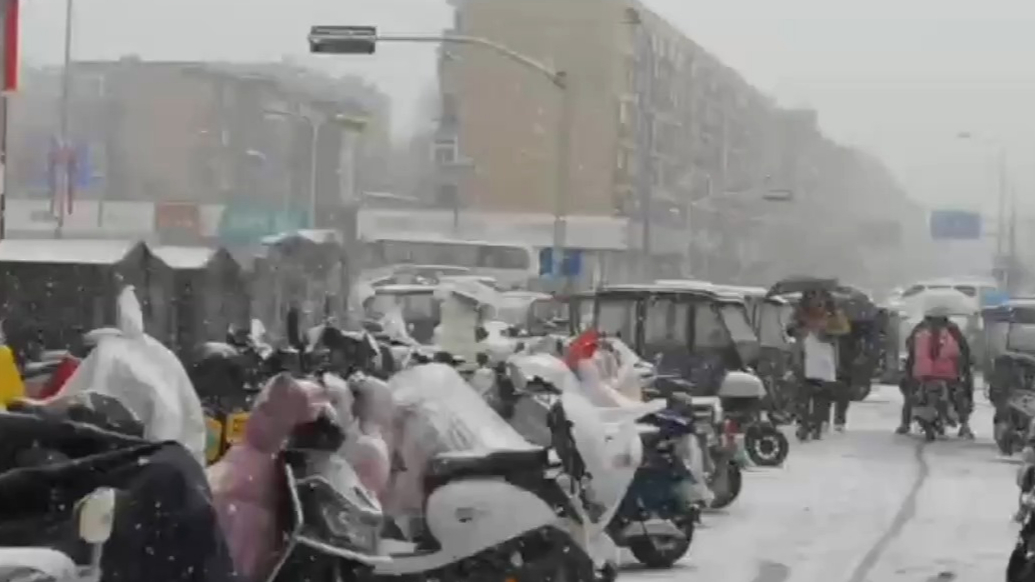 天气情报站|漫天飞舞！济南周末一场大雪降至，出行注意安全