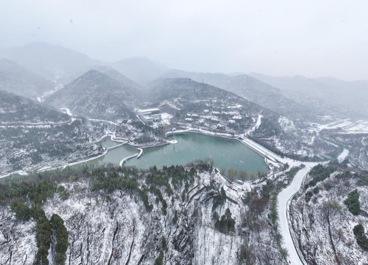 壹点图集 | 初春鹅毛大雪！在潭溪山邂逅“白色浪漫”
