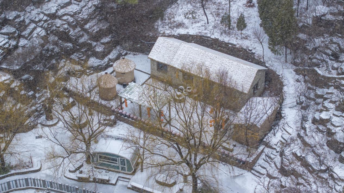 壹点图集 | 初春鹅毛大雪！在潭溪山邂逅“白色浪漫”