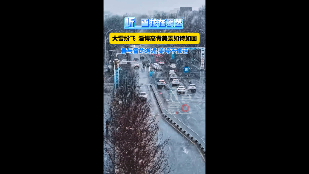 春雪降临，在淄博高青邂逅别样浪漫