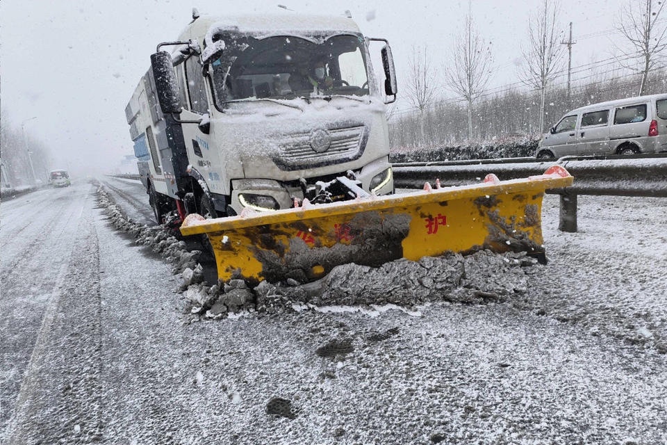 闻“雪”而动，淄博高青全力应对强降雪天气