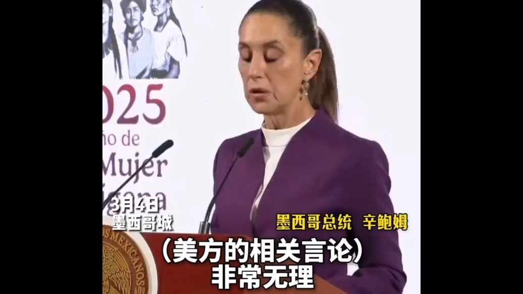 果然视频·看天下|墨西哥总统：捍卫国家和主权的时候到了