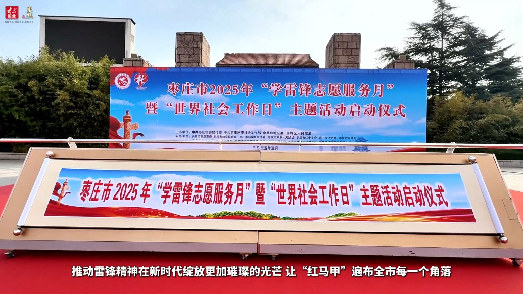 春“锋”志愿行！枣庄开展“世界社会工作日”主题活动