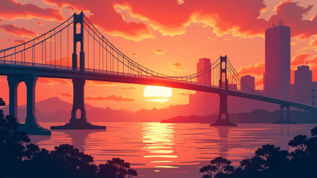 AI绘山东：齐鲁大地“剪”新颜，山东基建的华丽蜕变