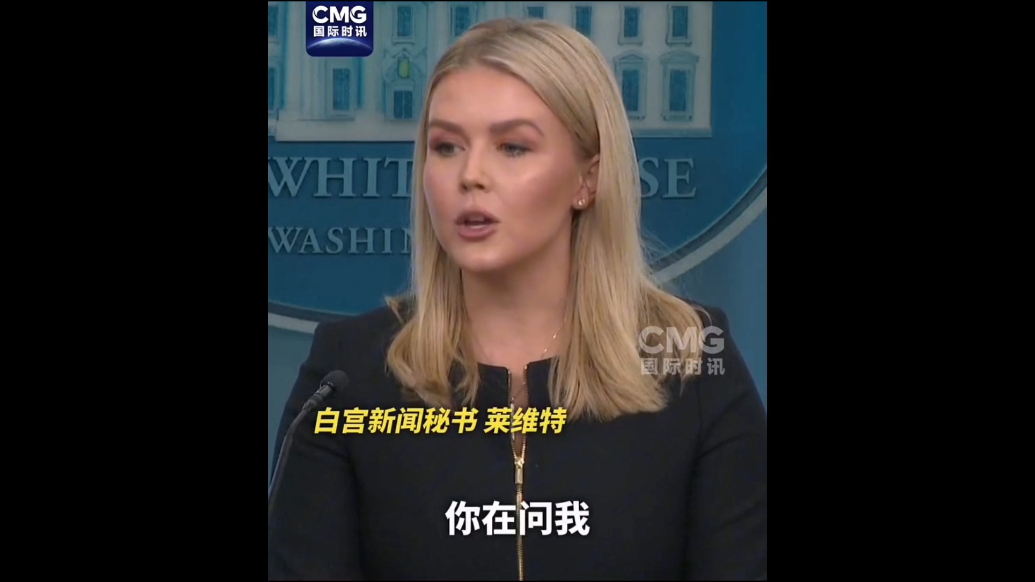果然视频·看天下|白宫发言人：这不是你能决定的，你不是总统