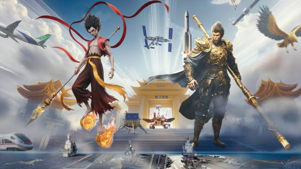 哪吒敖丙悟空都来了！神话照进现实有“亿”点酷