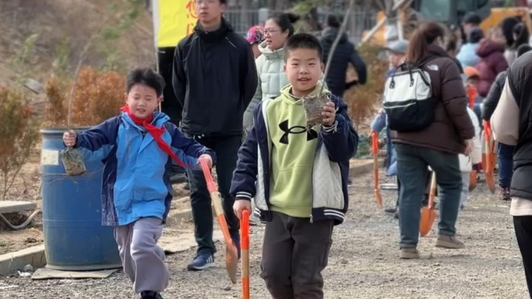 果然视频|共植“文学林”，烟台小学生在心中种下环保“种子”