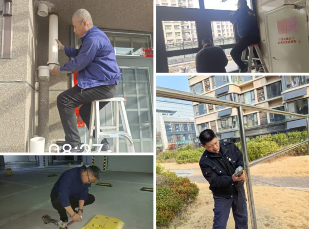 北集坡街道开展“党建引领 红色物业”服务标准化提升行动