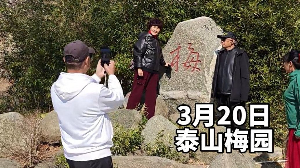 果然视频丨当泰安人组团去赏花且团队里只有两位男士