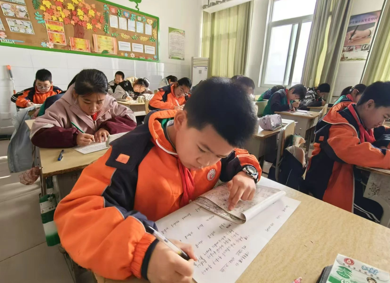 利津县陈庄镇付窝小学举办计算能力素养大赛
