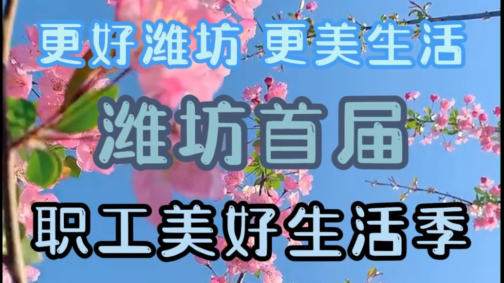 果然视频|潍坊人心中的美好生活是？职工美好生活季给你答案