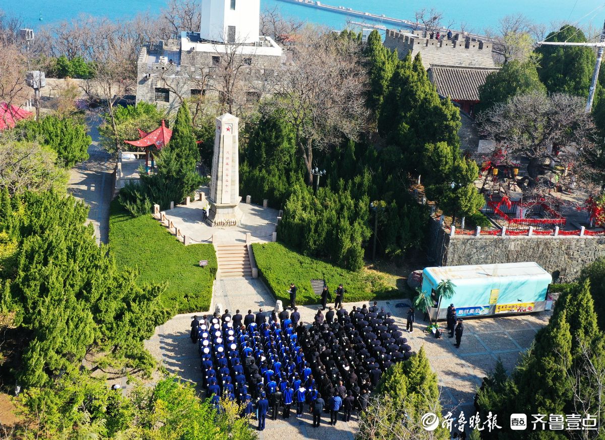 图集| 烟台市清明节文化传承暨移风易俗宣传文明实践活动举行