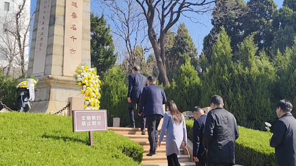 果然视频｜烟台举办清明节主题文明实践活动：文明追思，倡树新风