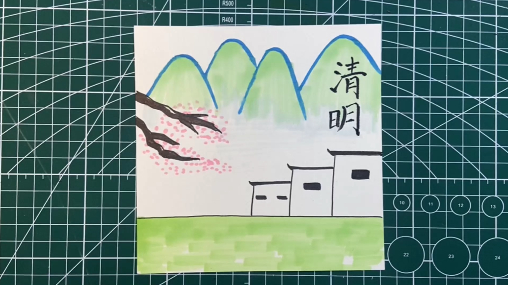 果然视频丨笔锋裁雨，一幅画的千年清明