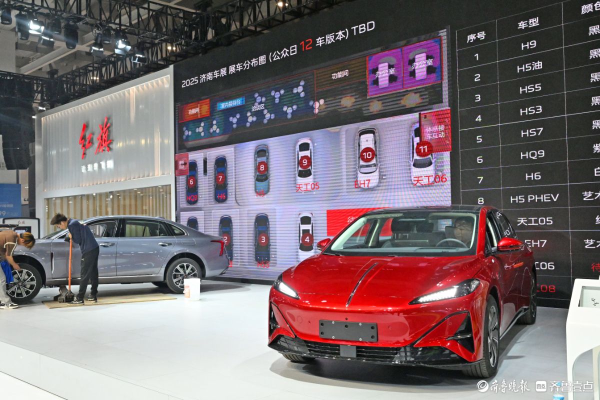 齐鲁春季车展万事俱备只待启幕，新车豪车集体亮相