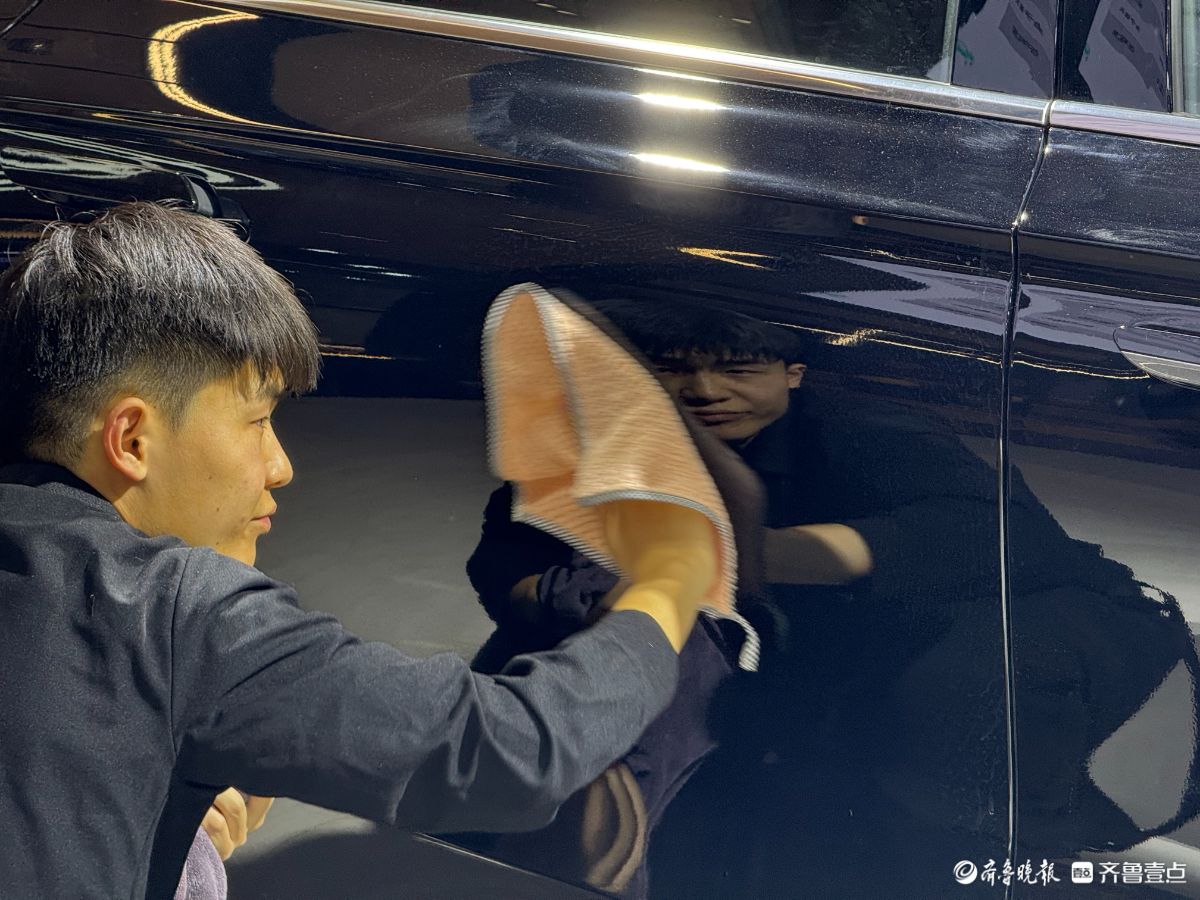 探馆齐鲁春季车展，展车一尘不染等您来