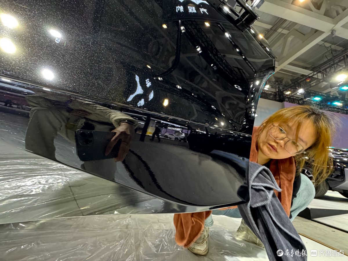 探馆齐鲁春季车展，展车一尘不染等您来
